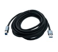 Cavo USB 3.0 SYSTEM-S 5 M Tipo B Spina A Tipo A Spina Intrecciato