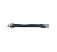 Cavo USB 3.1 Gen 2 SYSTEM-S 10 Cm Tipo A Maschio A Maschio Cavo Piatto 10