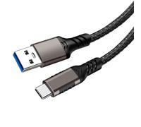 Cavo USB 3.2 da USB A a Type 3.2, trasferimento dati a 10 Gbps, cavo di ricarica rapida 20 V 3 A 60 W, cavo per disco rigido SSD.