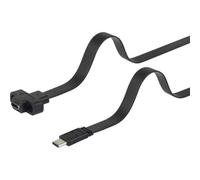 CAVO USB 3.2 GEN1 3.0 SPINA USB-C PRESA 25.00 CM NERO