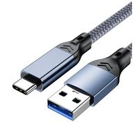 Cavo USB 3.2 Type-C: Trasferimento dati ad alta velocità 10Gbps e ricarica rapida 60W Blue + Grey 1,5 milioni