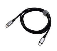Cavo USB 4 per Thunderbolt 4, da USB C a USB C a USB C, 5 m, 40 Gbps | [4K a 240Hz, ricarica rapida 240W, trasferimento dati 40Gbps), compatibile con Thunderbolt 4/3, cavi USB C per iPhone 17/16