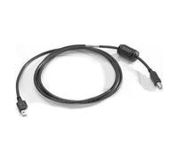 Cavo USB A a B Zebra 2,25 m Nero
