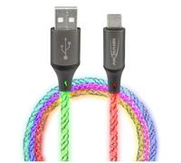 Cavo USB-A A USB-C USB 2.0 Con Illuminazione RGB LED, 1m - 1700-0158