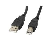 Cavo USB A con USB B Lanberg CA-USBA-10CC-0018-BK Nero 1,8 m Stampante [1,8 m