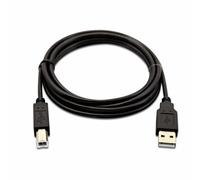 Cavo USB A con USB B V7 V7USB2AB-02M-1E Nero 2 m