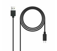 Cavo USB A con USB-C NANOCABLE 10.01.2103 Nero 3 m