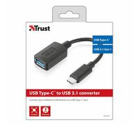 Cavo USB A con USB C Trust 20967 Nero