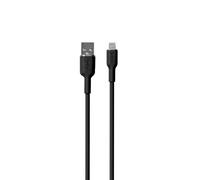 Cavo USB-A in silicone - Lightning per iPhone 1,5 m - Nero
