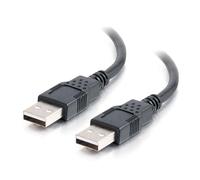 Cavo USB A maschio/A maschio, 1 m, colore: Nero