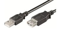 Cavo USB A Maschio a USB A Femmina Ewent EC1011 1 m Nero Cavo USB A Maschio a USB A Femmina Ewent EC1011 1 m Nero