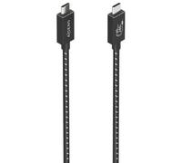 Cavo USB AISENS A156-0868 USB4 40 Gbps Tipo-C 240 W 1,5 m Nero E-marker