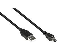 CAVO USB ALCASA 2.0 da USB A Maschio a Mini-USB B Maschio 3 m