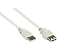 CAVO USB ALCASA 2.0 da USB A Maschio a USB A Femmina 1,8 m