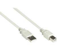 CAVO USB ALCASA 2.0 da USB A Maschio a USB B Maschio 1,8 m