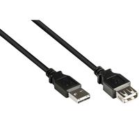 Good Connections Cavo di Estensione USB Easy Maschio a Femmina Nero 0,50 m