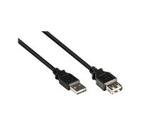 Good Connections Cavo di Estensione USB Easy Maschio a Femmina Nero 1,00 m