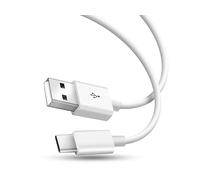 Cavo USB-C Carica Rapida Trasferimento Dati 2.0 Lunghezza 1m Bianco