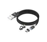 CAVO USB AVIZAR KBL-HL-C11-BK - di ricarica magnetico -A (1 m)