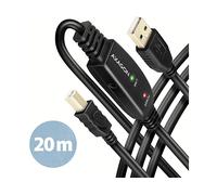 CAVO USB AXAGON 20 m USB 2.0 da USB A a USB B