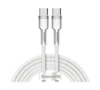 Cavo USB-C Cafule Metal 100W da 2 m - Bianco