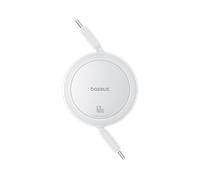 CAVO USB BASEUS Baseus Free2Pull cavo USB-C maschio/USB-C maschio retraibile 1 m, bianco, 60 W