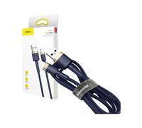 Cavo CALKLF-CV3 ad alta velocità, USB 2.0 2m blu tessuto 1,5A BASEUS
