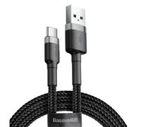 Cavo USB Baseus CATKLF-UG1 3 m USB A-USB C Nylon Nero