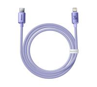 Cavo dati Tipo-C a Lightning 20 W, 1,2 m - Baseus Crystal Shine (CAJY000205) - Viola