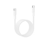Belkin Cavo da USB-C a USB-C intrecciato, ecosostenibile (2 m, 240 W), Cavo USBC di Ricarica Rapida flessibile per iPhone 16, Galaxy S25, Pixel 9, MacBook, iPad Pro - Bianco (USB-C 2.0)