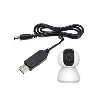 Cavo USB Boost - Adattatore 12 V - Convertitore entry-level | Cavo DC 5 V | di alimentazione per ventole, altoparlanti wireless, router e dispositivi elettronici -Boost per router