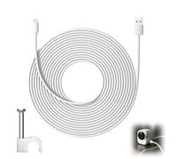 Cavo USB C 10 m, cavo USB C di ricarica rapida per Xiaomi Mi Magnetic Mount Camera di sorveglianza 2K, Mi Wireless Outdoor 1080P, cavo di ricarica USB tipo C per telecamera di sicurezza esterna e