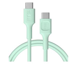 Cavo USB-C 100 W Greencell PowerFlex ricarica rapida PD (menta, 120)