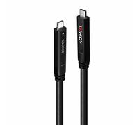 Cavo USB C 15m Lindy 43399 USB 3.2 Gen 1 5 Gbit/s Nero