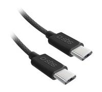 SBS TECABLETISSUETCCB cavo USB 1,5 m USB 2.0 USB C Nero