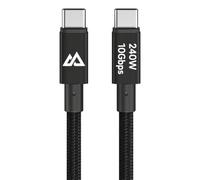 Cavo USB-C 240W 10 Gbit/s Black Rock 1,2 m