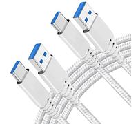 Cavo USB C 2M + 3M, tipo C, cavo di ricarica per Samsung Galaxy A54 A53 A52 A52S A51 5G/A22 A23 A21S A34 A33 A32 A31/A42 A41/A14 A13 A12/A03S A04S, S,S 21 FE/S20 S10, A50, A40, A20E, 3A, cavo di