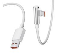 Cavo USB C 3M per Redmi Note 15 14 13 Pro 5G 12S 11 Pro+,90 Gradi Cavo Tipo C 120W 6A Ricarica Rapida USB a USB C Cavo Ricarica per Xiaomi POCO X7 F7 X6 M6 Pro Mi 17 15T 14T 13 Xiaomi Pad8 7 6