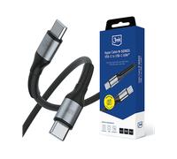 CAVO USB-C 3MK Hyper Cable NSERIES, da a , 50 cm, Alluminio, nylon, Nero