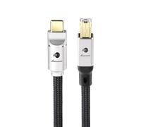 CAVO USB C A B PER STAMPANTE HIFI - JIB DAC AUDIO ALTA QUALITÀ USB C TO USB B