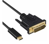Cavo USB-C a DVI 4K 30Hz Compatible con MacBook Pro 2017-2020, Surface Book 2, Dell XPS 13, Galaxy S10