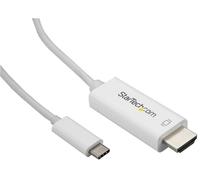 ST CDP2HD1MWNL - Cable, USB-C > HDMI, 4K 60Hz, white, 1 m