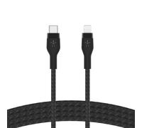 Belkin CAA011BT2MBK cavo Lightning 2 m Nero PRO FLEX LIGHTNING/USB-C CBL FA - USB-C SILICONE CABLE SUPPORTS FA