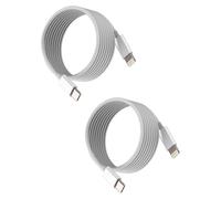 Cavo USB C A Lightning Rapido Caricabatterie(Set di 2) per iPhone 14 13 Pro Max Ricarica Cavo 2m Long Tipo C Spina di Ricarica Per iPad Jack Adattatore Portatile Certificato Per Apple MFi Accessori