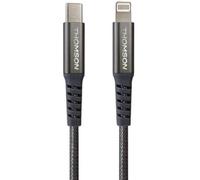 Cavo USB-C a Lightning THOMSON 1,5m Grigio Intrecciato Nylon 5A