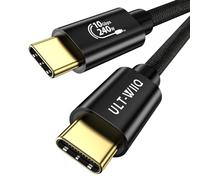 Cavo USB C a USB C, 10 Gbps USB 3.1 con cavo dati 240 W PD 3.1 140 W 100 W USB C di ricarica per Android Auto, iPhone 15 Pro Max/Plus Galaxy S23 S22, laptop, tablet, SSD, fotocamera, caricatore USB C