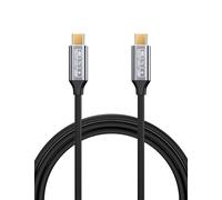 Cavo USB C a USB C 3.1 Gen2 4M 10Gbps Trasferimento Dati, 100W 20V/5A Cavo Ricarica USB C 4K Video Output,Cavo USB Type-C Compatibile con Cavo Thunderbolt 3 per i-Pad PRO, MacBook PRO, Samsung s24