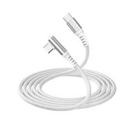 Cavo USB-C a USB-C 3A PD 60W Concezione Coudé a 90° in Nylon Intrecciato 2m