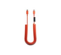 Cavo USB-C a USB-C 60W Spirale 2.4m Serie POP Ricarica Veloce Native Union Rosso