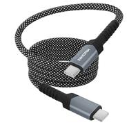 Cavo USB-C a USB-C 60WRapida con Avvolgimento Magnetico Anti-groviglio